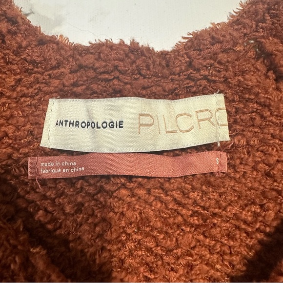 Rust colored Sweater from Anthropology size S - Picture 2 of 6